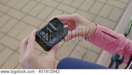 Hong Kong 22 September 2020: Gopro camera