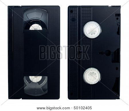 Old Video Tape Isolated