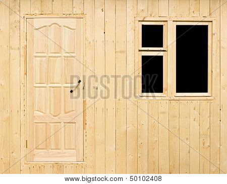 Wall Of Rural House Under Construction