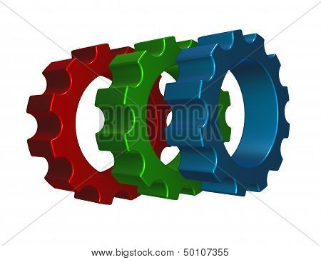 Rgb Gear Wheels