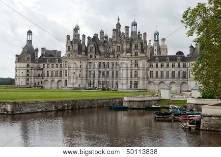 Castle of Chambord in Cher Valley France