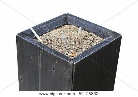 Ashtray Made of Wood