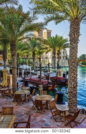 Dubai, Uae - November 15: View Of The  Souk Madinat Jumeirah