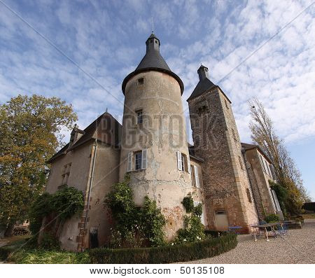 Castle of Clusors, Allier, France