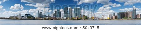 Skyline de Canary Wharf