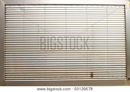 metal surface cargo container