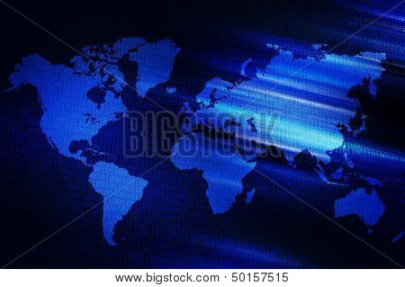 Digital World Background
