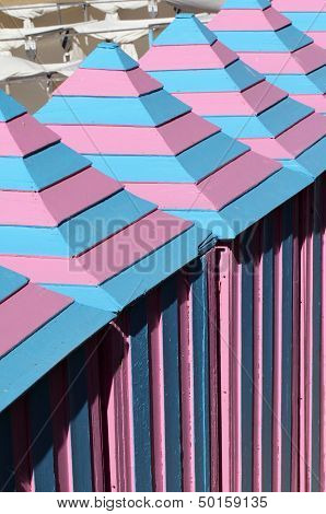 Beach huts