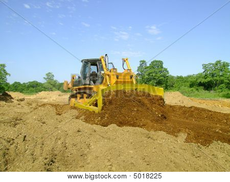 Buldozer kara taşıma