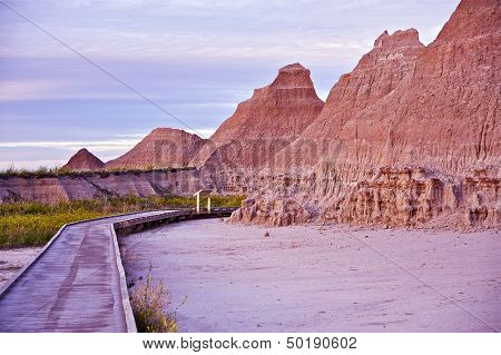 Badlands Scenery
