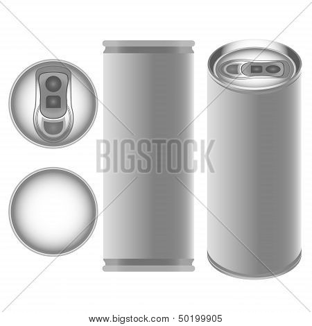 beverage can vector