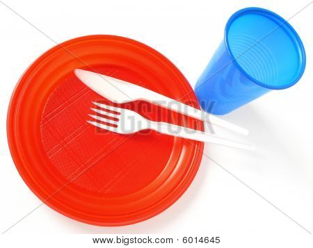 プラスチック製食器類