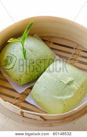 Green Tea Mantou