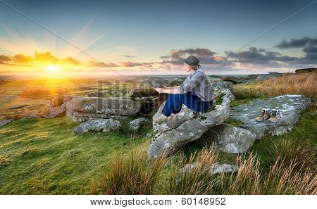 Woman Hiking