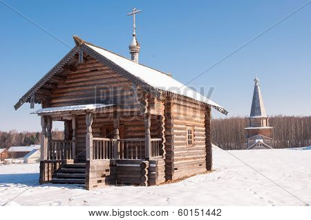 old wooden house