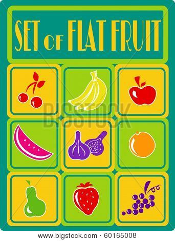Fruit Set Flat
