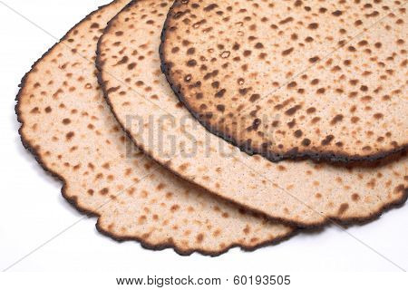 Round Matzo, Isolated