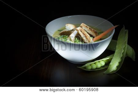 Pea Plant Soup