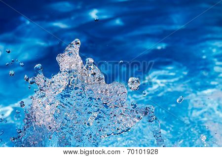 Background Water Splashes