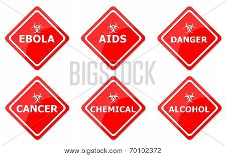 Warning Signs Set