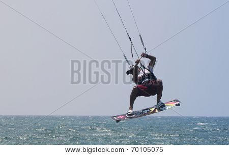 Kitesurfing
