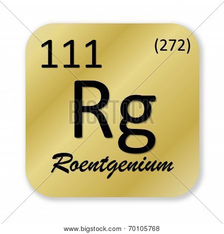 Roentgenium element