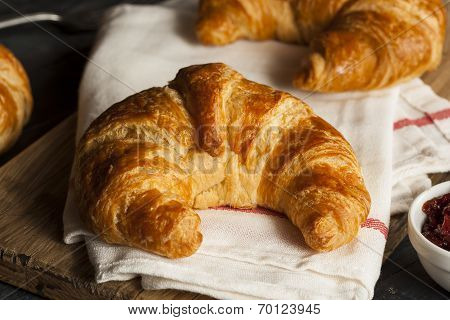 Homemade Flakey French Croissants
