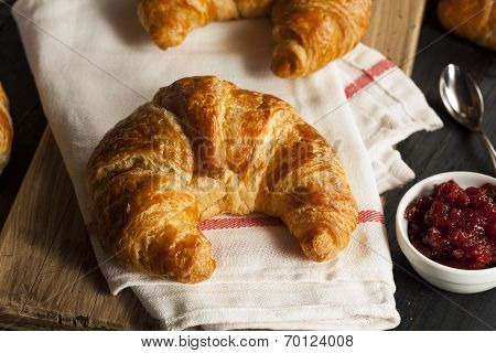 Homemade Flakey French Croissants