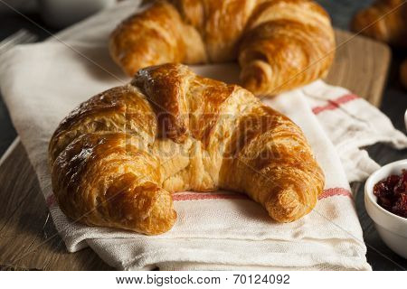 Homemade Flakey French Croissants