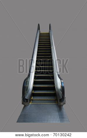 Escalator On Grey
