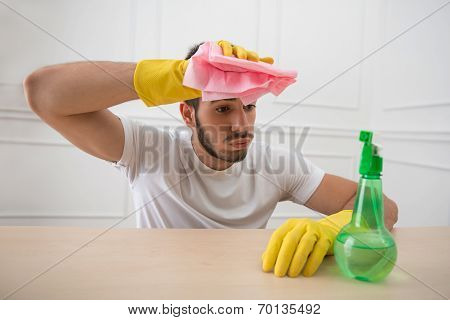 Janitor depriving you from dirt