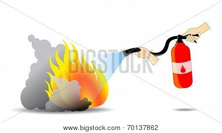 Fire Extinguisher Vector