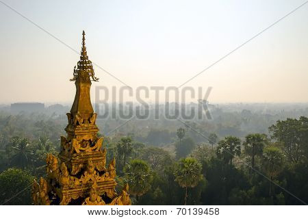 Maharzayde Pagoda. Bago. Myanmar.