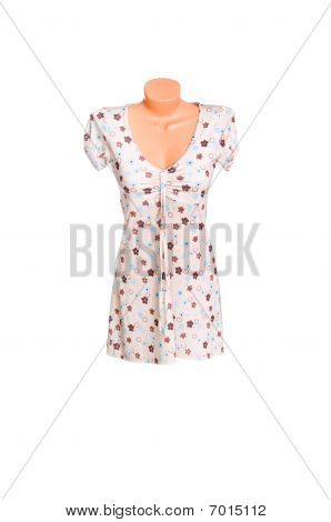 现代、 漂亮衬衫上白。