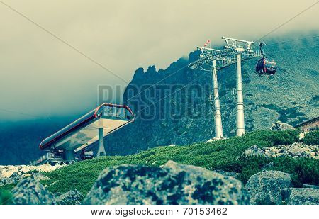 Ropeway At High Tatras, Slovakia