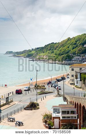 Ventnor Isle of Wight south coast of the island tourist town
