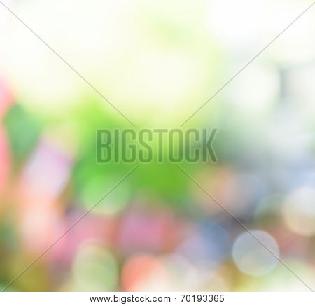Colorful Bokeh Abstract Background