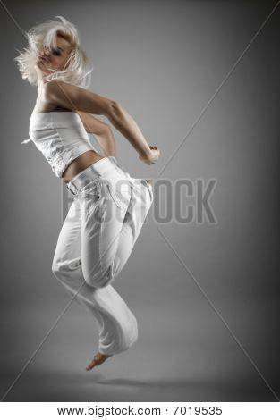Attraktive Fitness kvinde