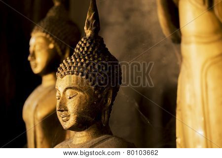 buddha statue in the temple of Thailand