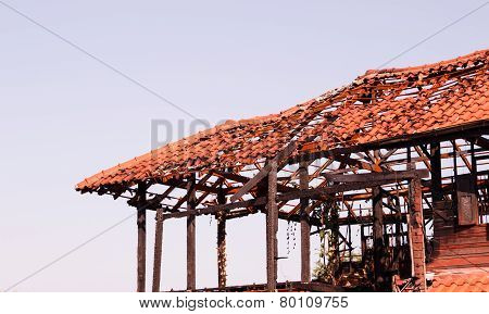 The Remaining Ruins Of The Fire.