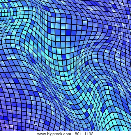 Abstract mosaic background