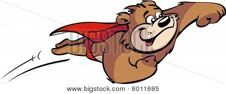 fliegender super bear