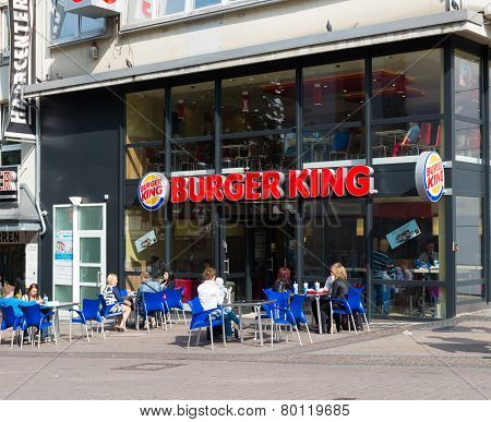 Burger King Fast Food Restaurant