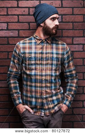 Handsome Man In Style.