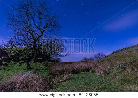 Starry Night Above Hadrians Wall
