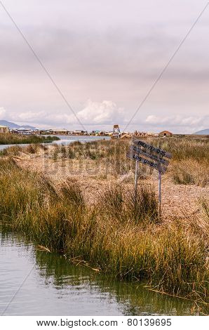Puno, Titicaca lake
