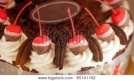 Colourful Ice Cream Cake
