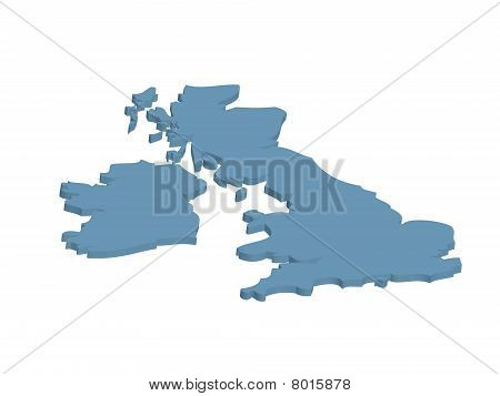 Britská mapa