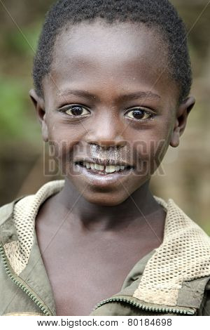 Portrait Of The African Boy.