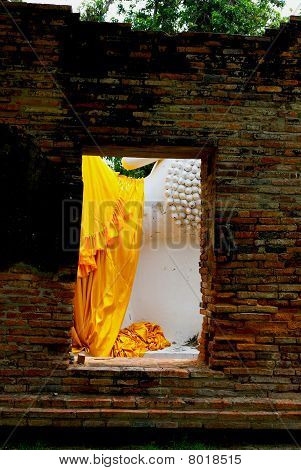 Wat Yai Chai Mongkol en Tailandia